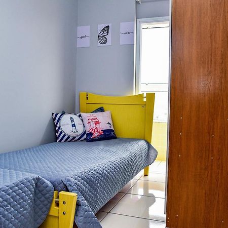 Apto c Wi-Fi a beira-mar na Praia Jardim Real SP Apartment Praia Grande  Bagian luar foto