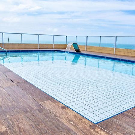 Apto c Wi-Fi a beira-mar na Praia Jardim Real SP Apartment Praia Grande  Bagian luar foto