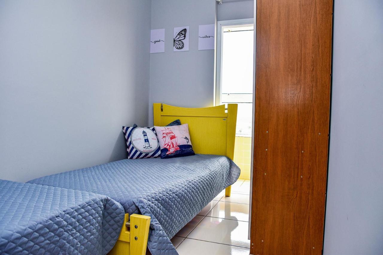 Apto c Wi-Fi a beira-mar na Praia Jardim Real SP Apartment Praia Grande  Bagian luar foto