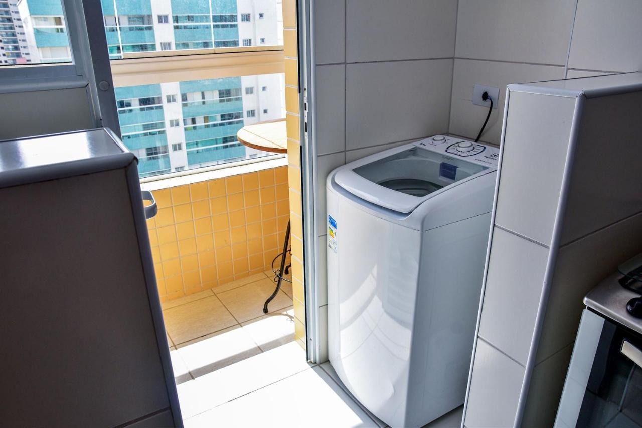 Apto c Wi-Fi a beira-mar na Praia Jardim Real SP Apartment Praia Grande  Bagian luar foto